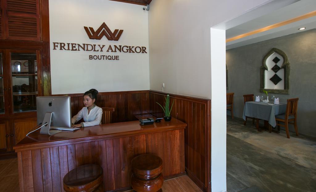Friendly Angkor Boutique Hotel Sziemreap Kültér fotó