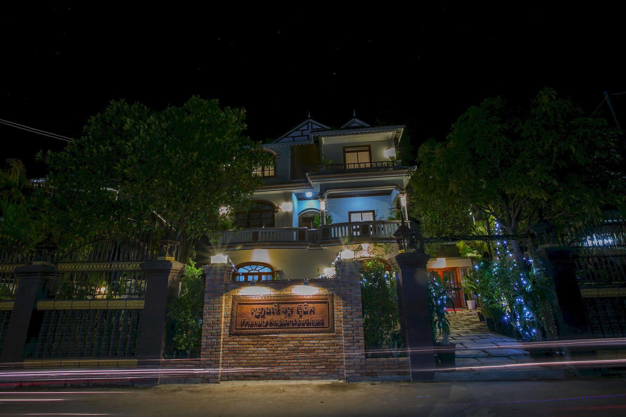 Friendly Angkor Boutique Hotel Sziemreap Kültér fotó