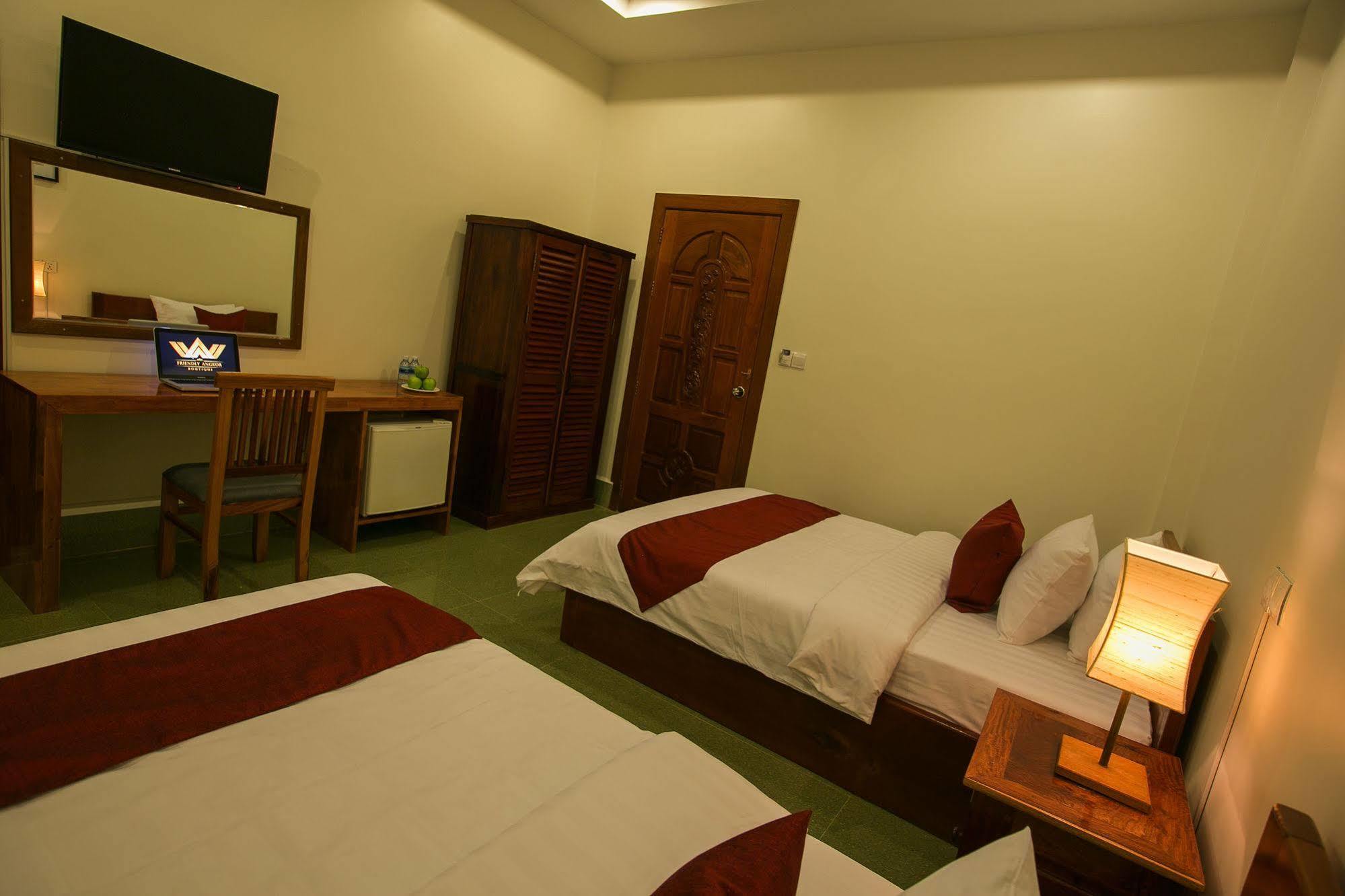 Friendly Angkor Boutique Hotel Sziemreap Kültér fotó