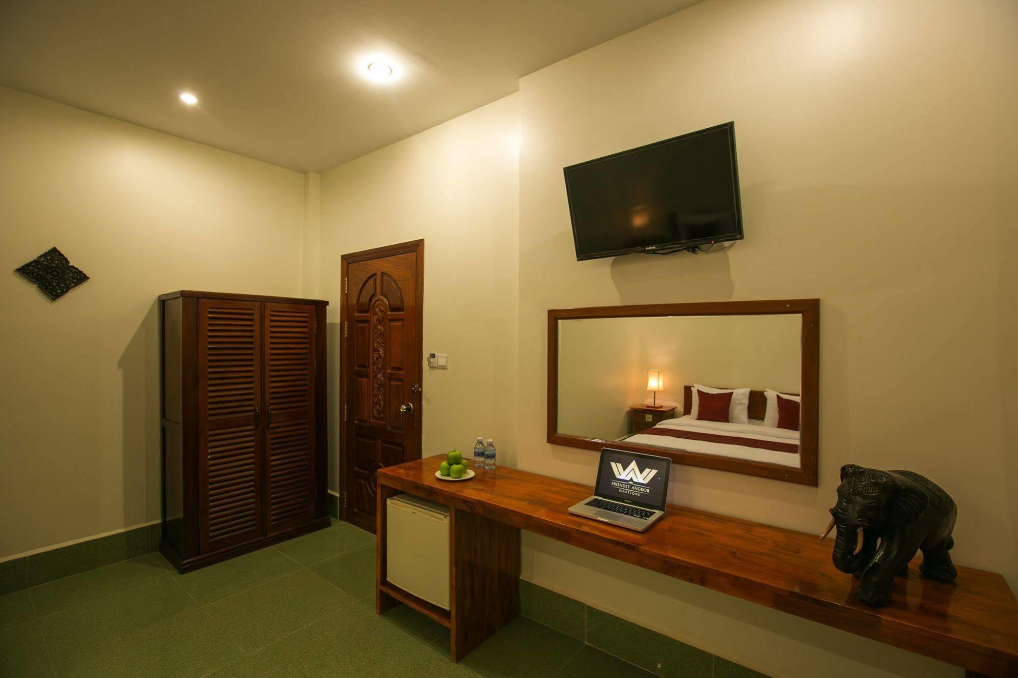 Friendly Angkor Boutique Hotel Sziemreap Kültér fotó